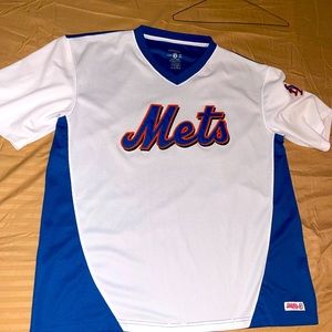 METS V-neck Jersey Tee